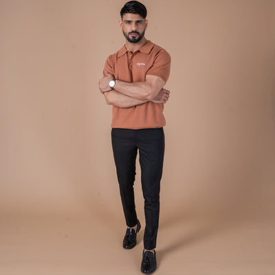 Sir Nude Jasper Button Polo T shirt